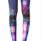 Legging Terez Feminina Nyc At Night Azul Tamanho Médio
