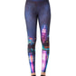 Legging Terez Feminina Nyc At Night Azul Tamanho Médio