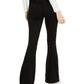 Calça jeans flare rasgada Indigo Rein Junior, preta, tamanho 7