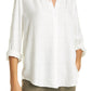 Blusa camponesa de manga comprida xadrez metálica Eloise para mulheres Rails, tamanho XS