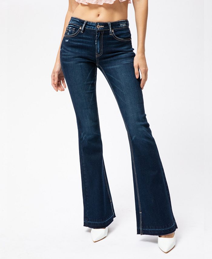 Calça Jeans Clássica Feminina Kancan Cintura Média Azul 5