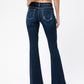 Calça Jeans Clássica Feminina Kancan Cintura Média Azul 5