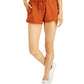 Shorts de passeio tie-dye Hippie Rose Junior marrom tamanho grande