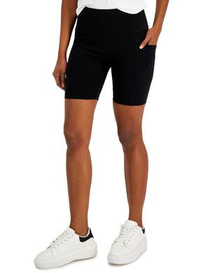 Hippie Rose Junior's Cell Pocket Bike Shorts Black Size XS