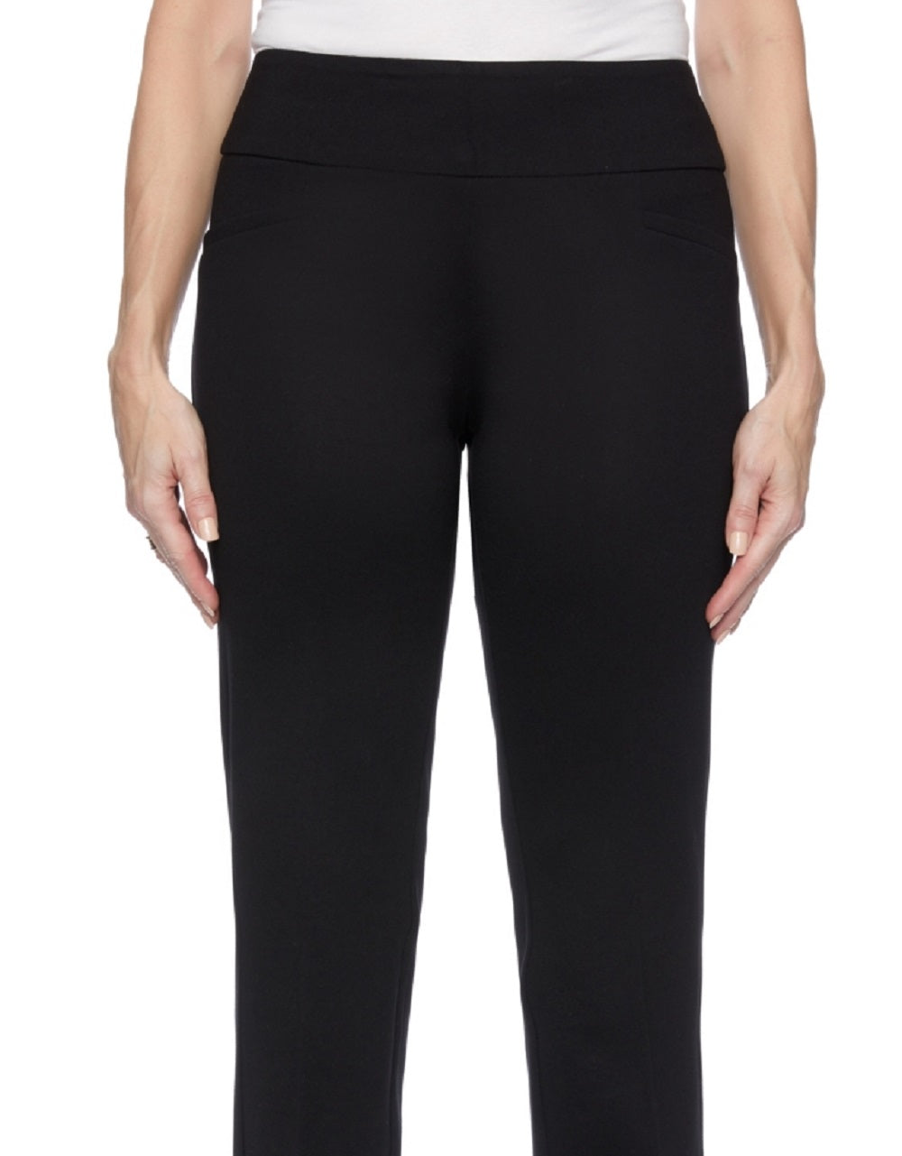 Calça feminina Cooper &amp; Ella Bootcut, preta, tamanho médio