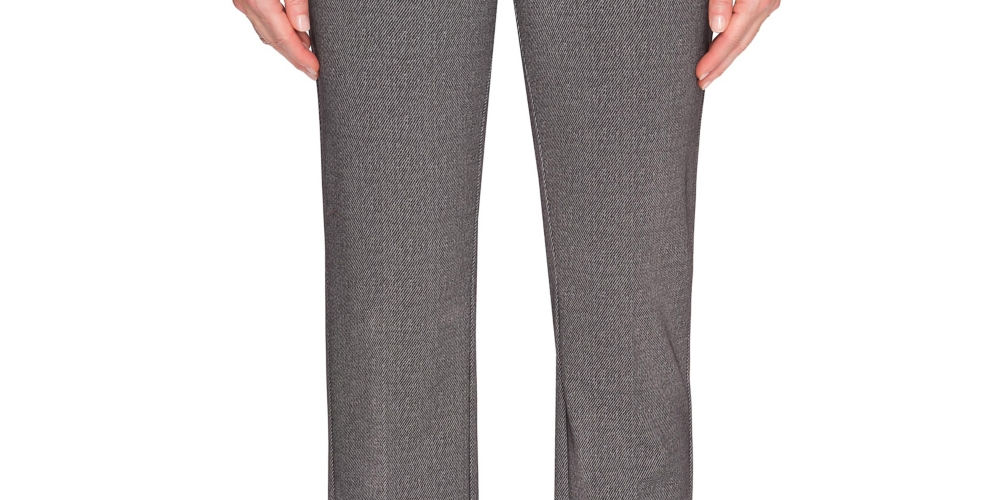 Calça feminina Cooper &amp; Ella Bootcut cinza, tamanho G