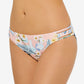 Calcinha de biquíni Hula Honey feminina multicolorida Moana Blossom com tiras rosa