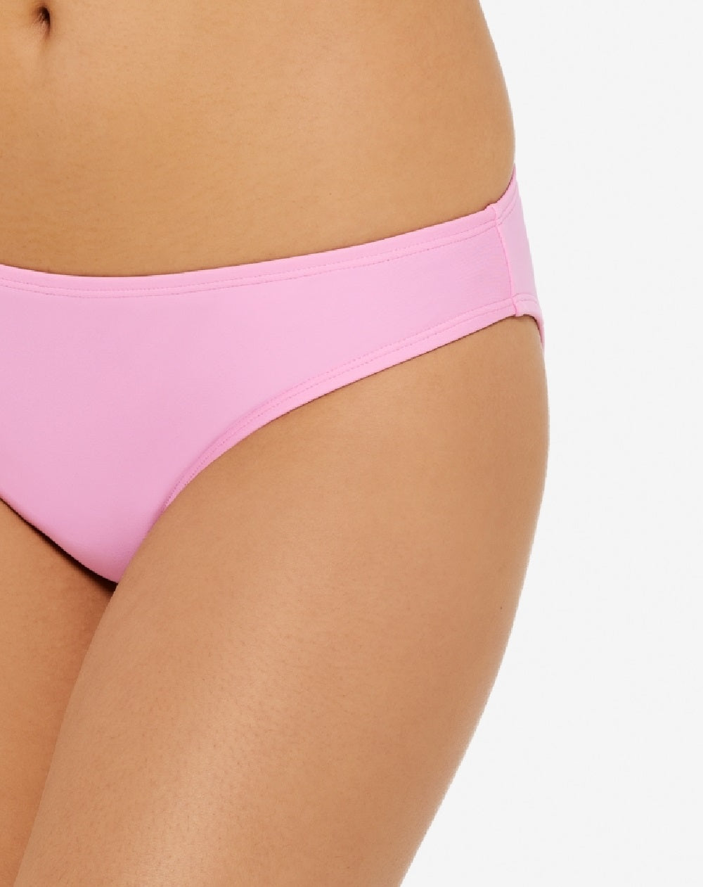 Calcinha de biquíni Hula Honey feminina, cobertura moderada, elástica, roxa, tamanho médio
