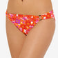 Biquíni Hula Honey Junior's Bold Bouquet Estampado com Argola Laranja Tamanho Pequeno