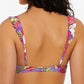 Biquíni Hula Honey Feminino Júnior Impressionista Bloom Top Maiô Roxo Tamanho XL