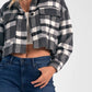 Elan - Button Down Crop Jacket
