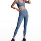 Leggings Varley Let's Move Super High Rise para mulheres, azul, tamanho extragrande