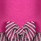 Vestido de malha com corpete e saia de lurex para bebê menina, rosa, tamanho 12 meses