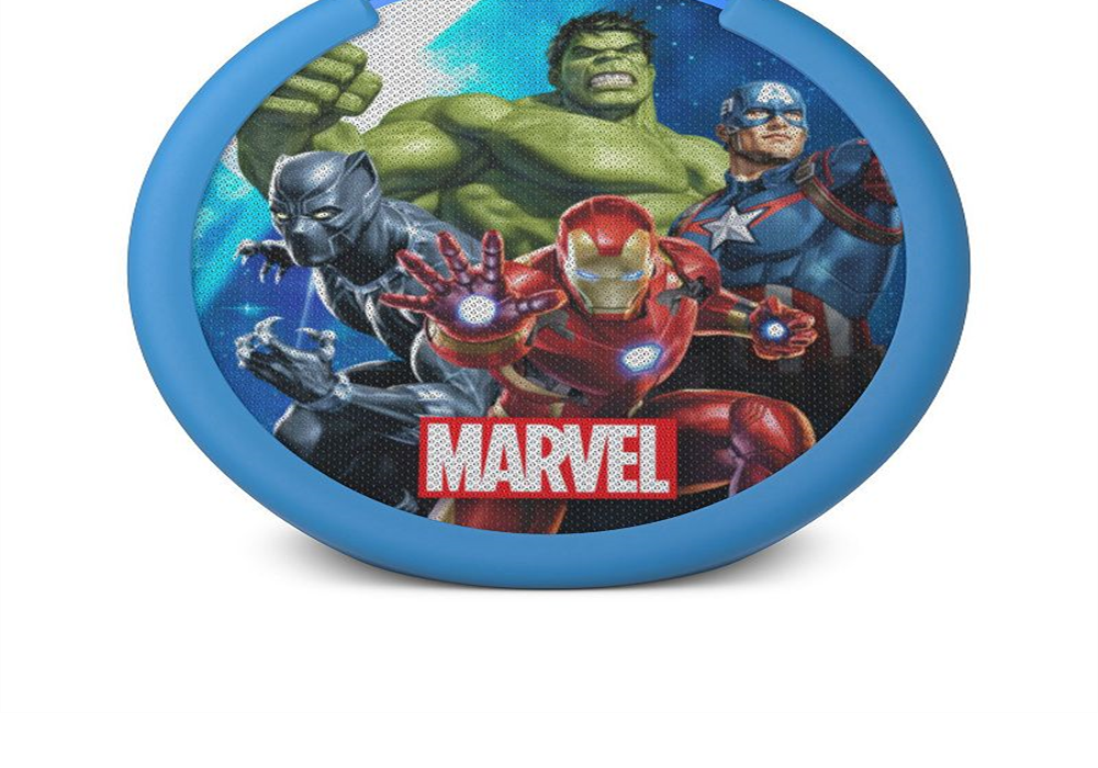 Amazon - Caixa de som inteligente Echo Pop Kids com Alexa - Vingadores da Marvel
