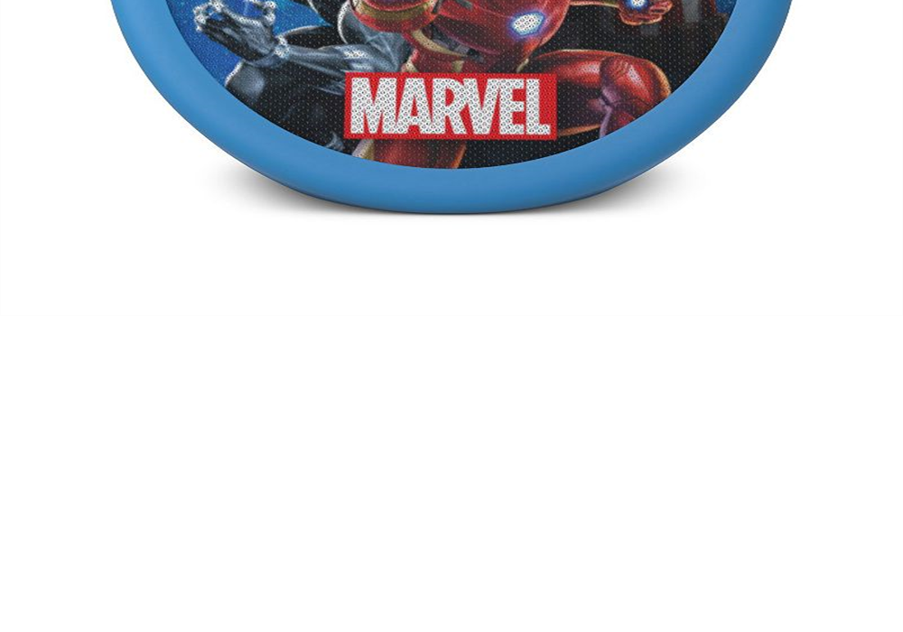 Amazon - Caixa de som inteligente Echo Pop Kids com Alexa - Vingadores da Marvel
