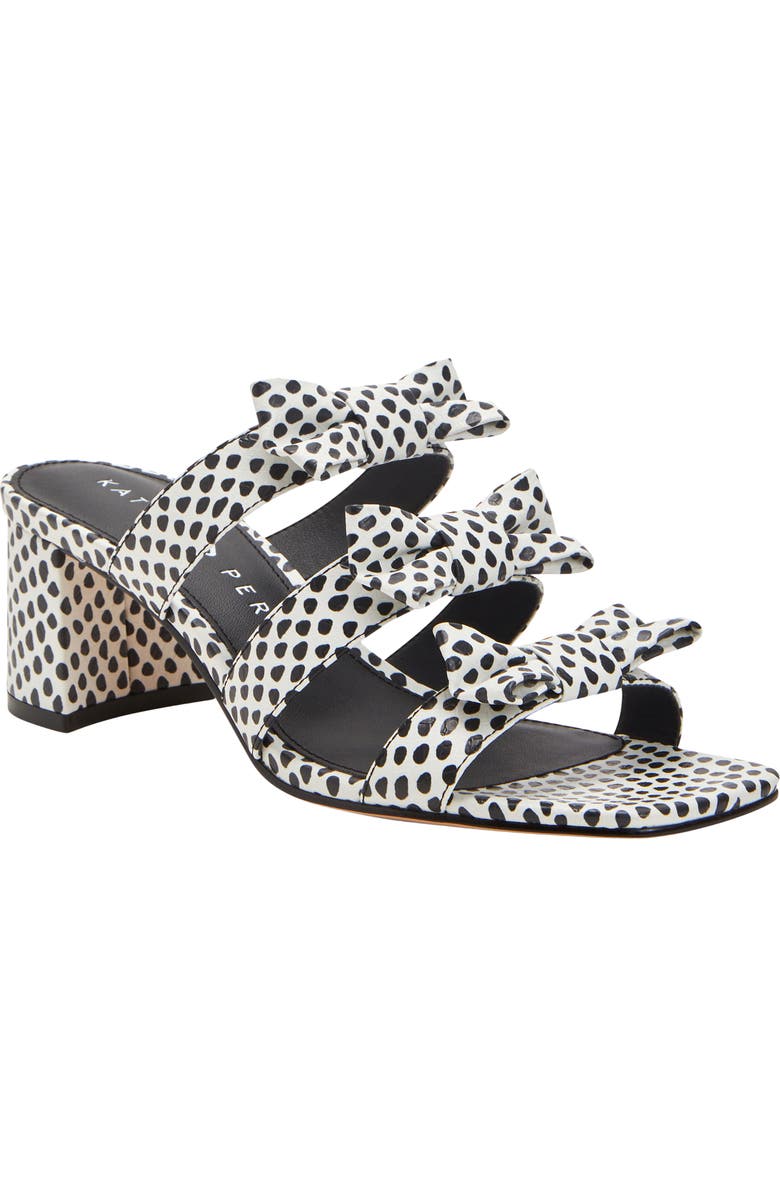 Sandálias Katy Perry Tooliped Bow Dress em preto - Tamanho 7 feminino