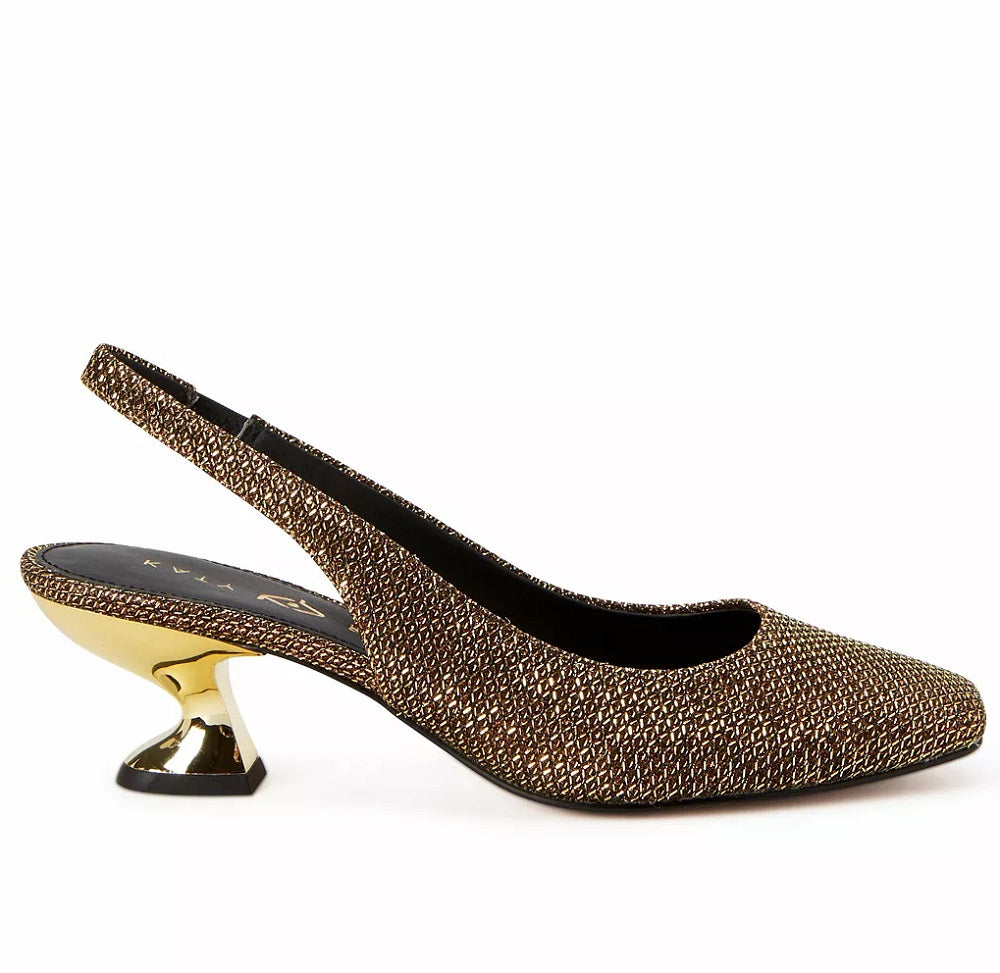 Katy Perry The Laterr Slingback Scarpin Feminino Amarelo Tamanho 9