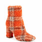 Bota feminina The Luvlie da Katy Perry, tamanho 9, laranja