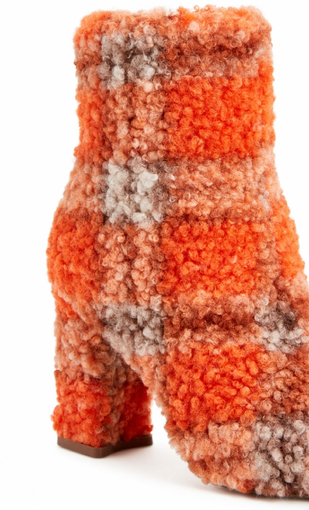 Bota feminina The Luvlie da Katy Perry, tamanho 9, laranja