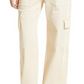 Calça cargo TWP Izzy de algodão elástico, cáqui, tamanho 12