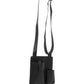Bolsa transversal feminina Steve Madden, preta, tamanho regular