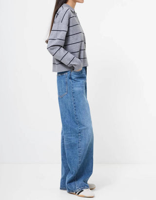 French Connection - Sloane Knit Stripe Pullover