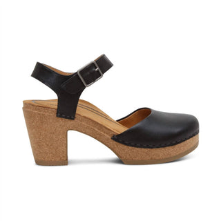 Aetrex - Women's Finley Quarter Strap Cork Heel