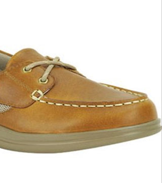 Sapato náutico feminino Apex marrom tamanho 12