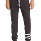 Calça de moletom masculina Sol Angeles Essential Coastal Jogger preta, tamanho médio