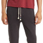 Calça de moletom masculina Sol Angeles Essential Coastal Jogger preta, tamanho médio
