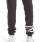 Calça de moletom masculina Sol Angeles Essential Coastal Jogger preta, tamanho médio