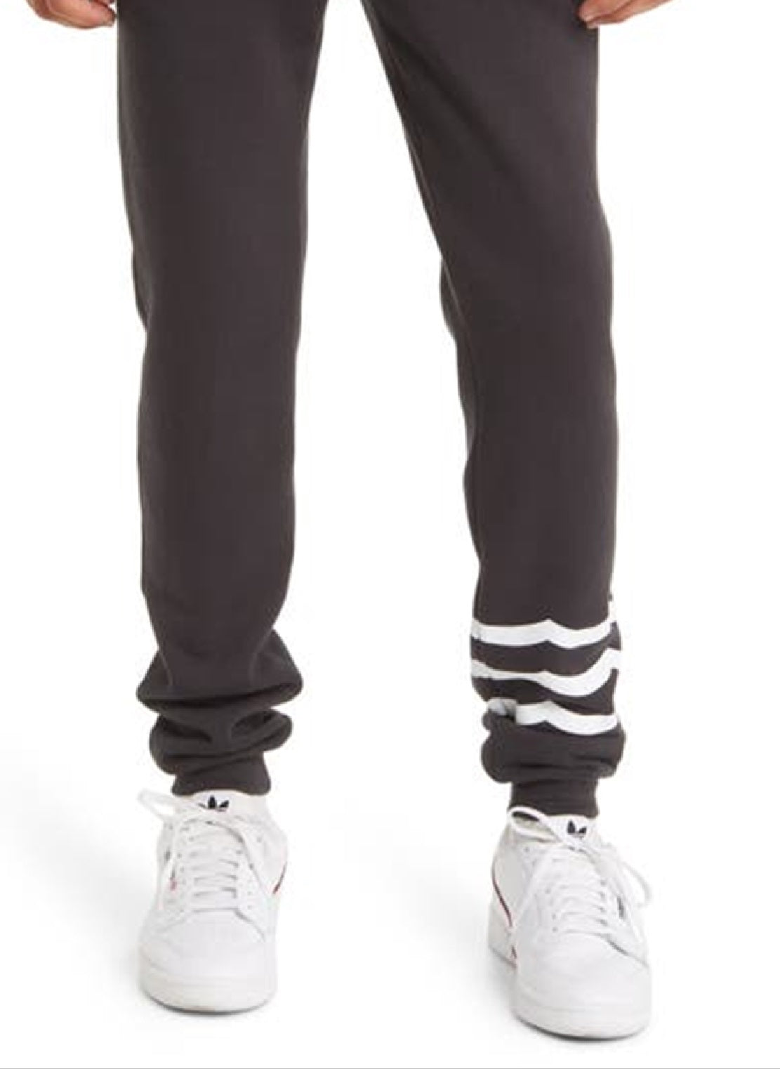 Calça de moletom masculina Sol Angeles Essential Coastal Jogger preta, tamanho médio