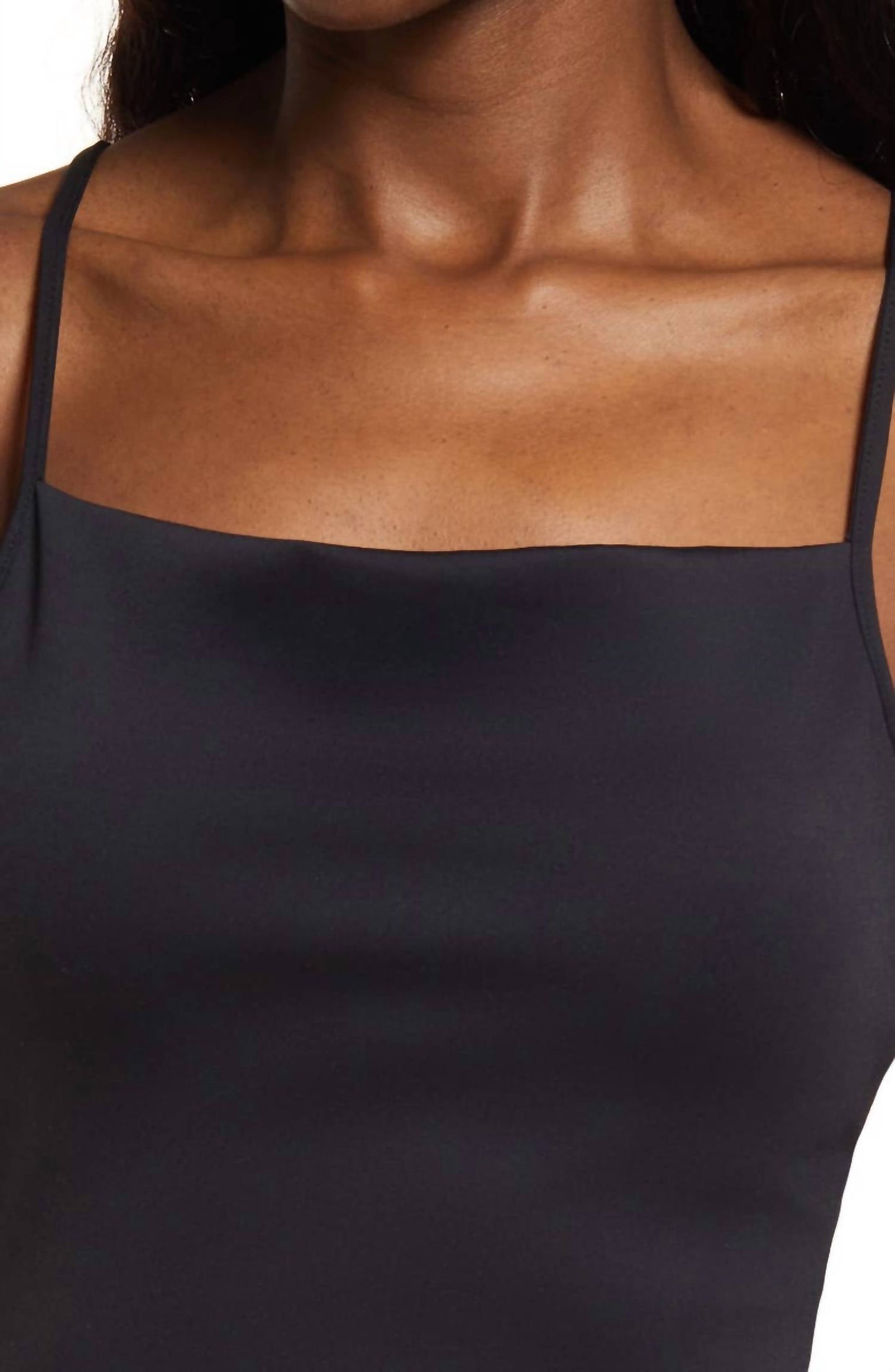 Good American - Scuba Spaghetti midi Dress