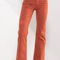 Sneak Peek - HIGH RISE SOLID SLIM BOOTCUT JEANS