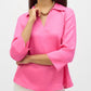 Joseph Ribkoff - Linen Boxy Shirt Collar Top