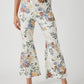 Free People - Youthquake Printed Crop Flare Jeans