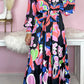 Jodifl - It's No Surprise Abstract Midi Dress
