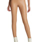 Leggings femininas de couro sintético de cintura alta, pretas, tamanho M