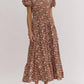 Entro - Fall Floral Midi Dress