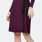 Vestido envelope feminino Leota Kara vermelho tamanho X-G