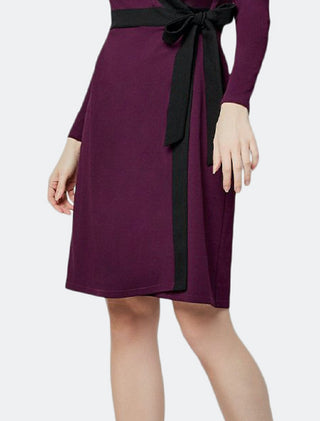 Vestido envelope feminino Leota Kara vermelho tamanho X-G