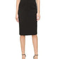 Vestido tubinho de gabardine com cinto 'Jackie' feminino Black Halo, tamanho 0