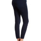 Calça jeans skinny feminina Gwenevere cintura alta até o tornozelo, azul, tamanho 28