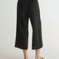 Bella Dahl - Ruffle Waist Wide Leg Crop Pant