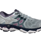 Tênis de corrida Mizuno Wave Horizon 3 feminino, cor pedreira/prata, tamanho 6,5 B(M) EUA
