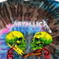 Camiseta masculina tie-dye do Metallica Live '92 da Merch Traffic, rosa, tamanho extragrande