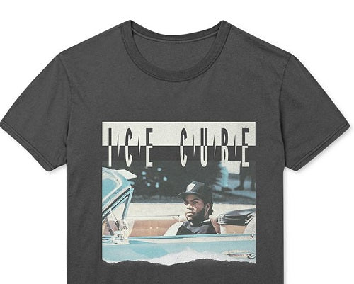 Camiseta gráfica masculina Merch Traffic cinza, tamanho médio