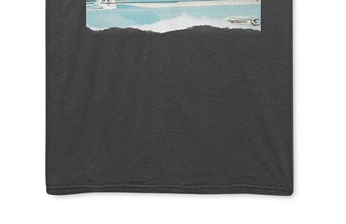 Camiseta gráfica masculina Merch Traffic cinza, tamanho médio