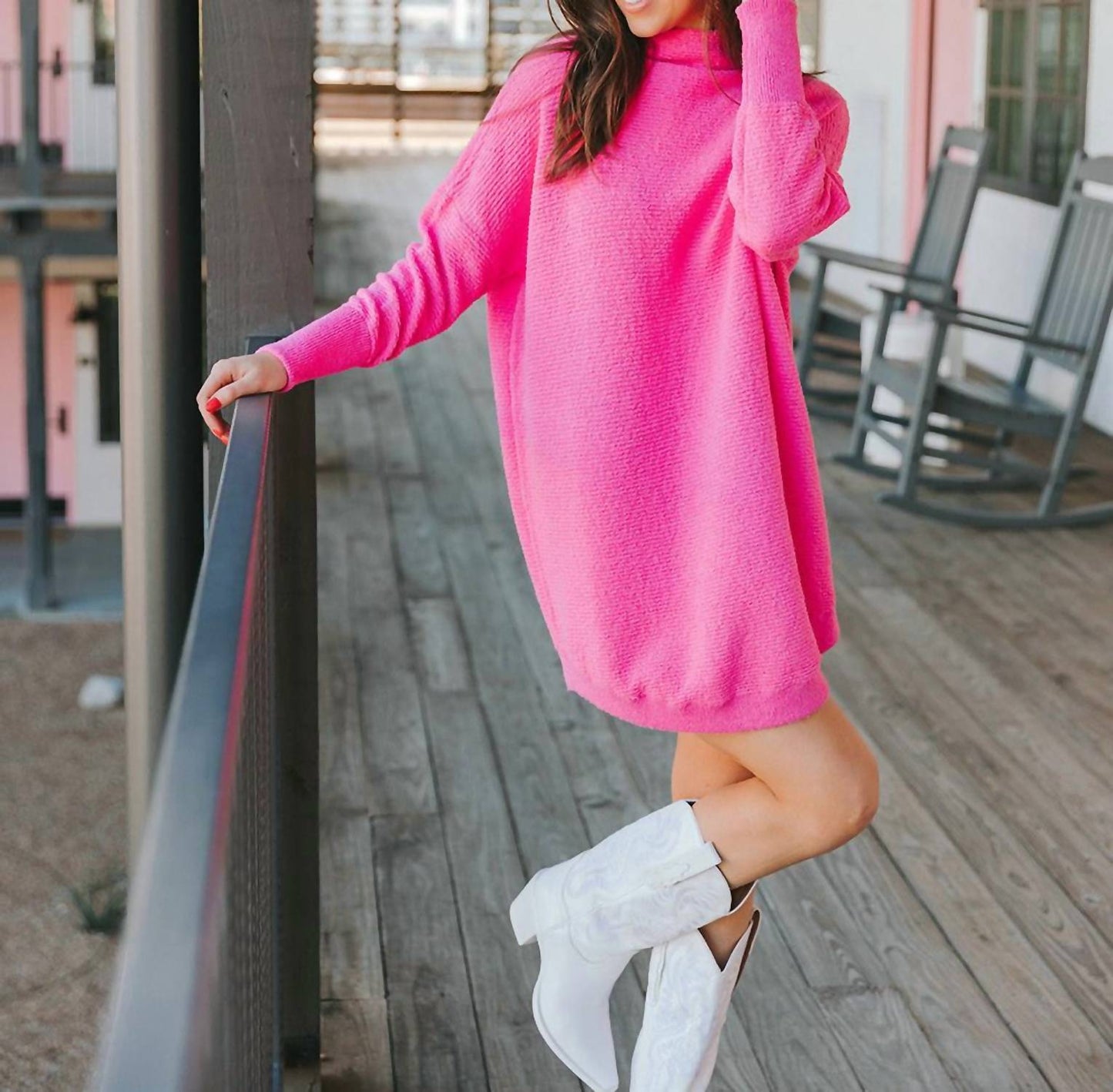 Buddylove - Mara Sunkissed Rose Dress