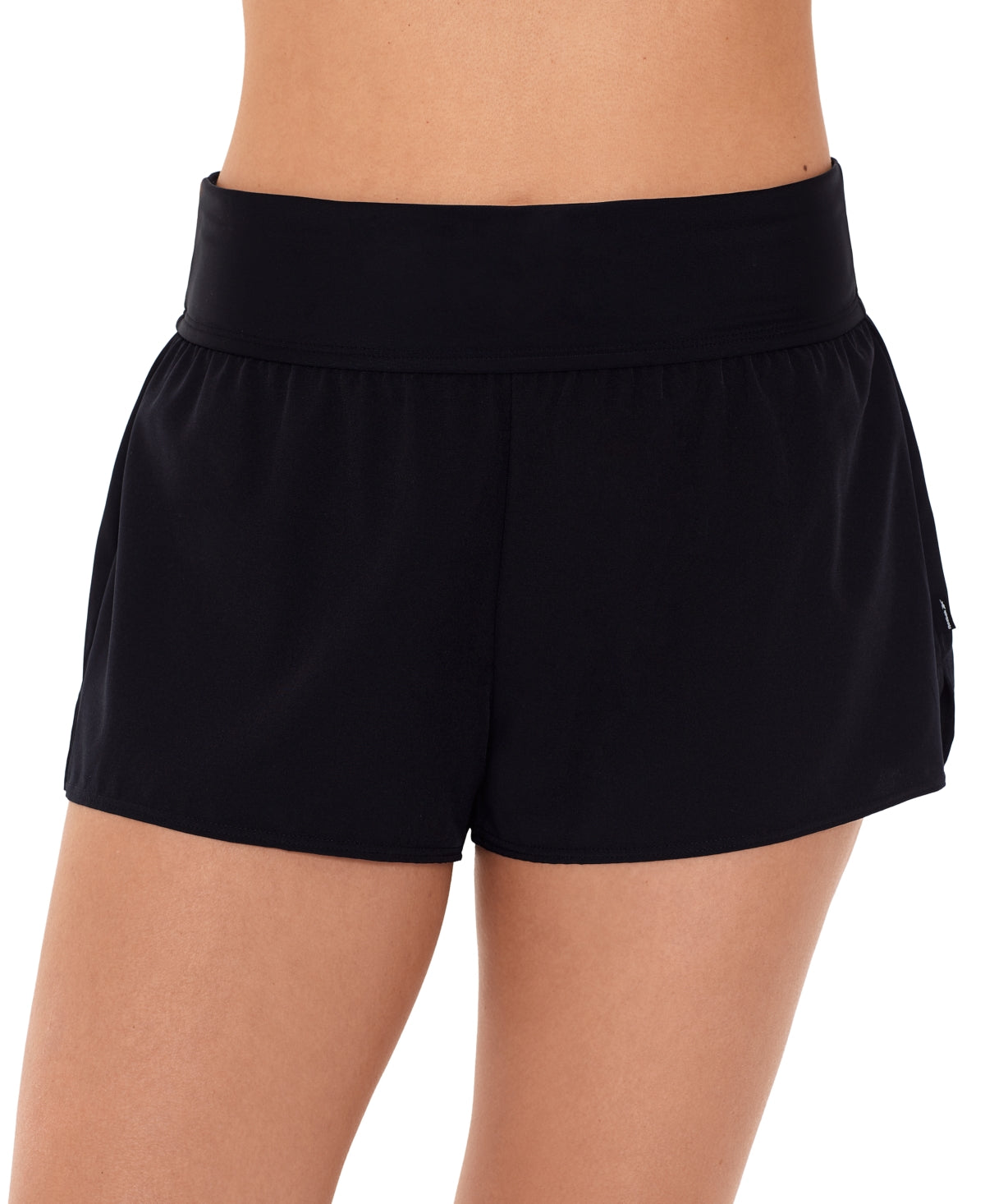 Reebok Basics Boy Swim Shorts Maiô Feminino Preto Tamanho 14